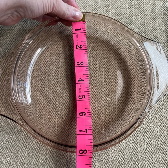 Vintage Pyrex Cranberry Vision’s  Cinderella Lid - Picture 5 of 9